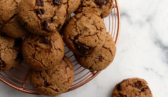 Wholefood Choc Chip Cookies