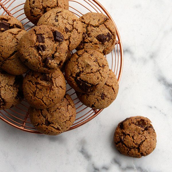 Wholefood Choc Chip Cookies