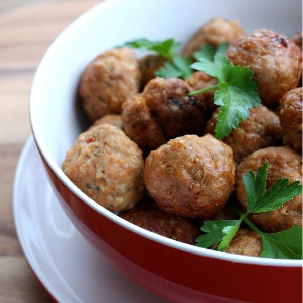 Delicious easy wholefood meatballs