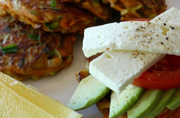 Sweet Potato and Zucchini Fritters